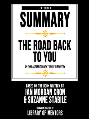 cover image of Extended Summary of the Road Back to You--An Enneagram Journey to Self-Discovery